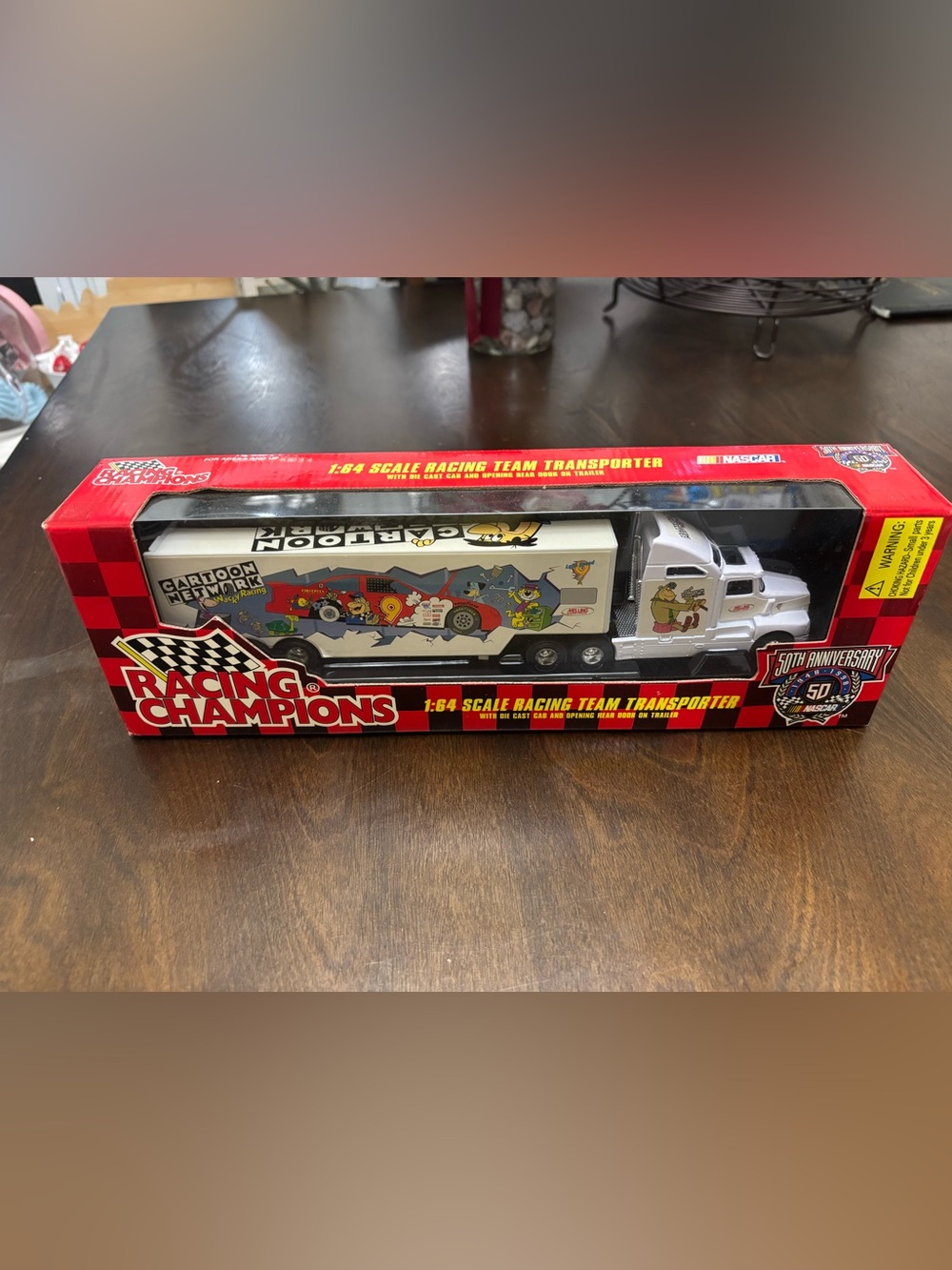 NASCAR 50th Anniversary Transporter 1:64 Cartoon Network Wacky Racing Vintage